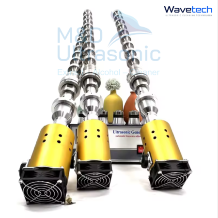 Que Phát Sóng Siêu Âm Xử Lý Chất Lỏng 20Khz Công Suất 500W-2000W