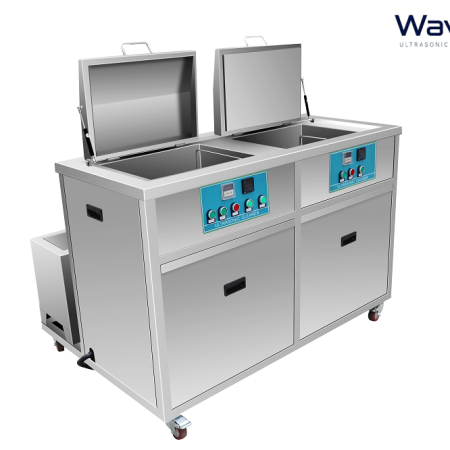 MÁY RỬA SIÊU ÂM CÔNG NGHIỆP 2 NGĂN