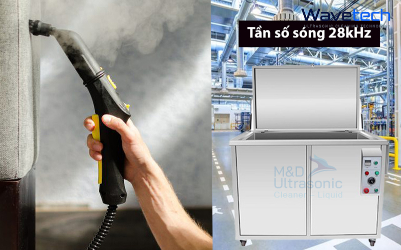 So sánh làm sạch bằng máy vệ sinh hơi nước và máy rửa siêu âm – Ưu nhược điểm và ứng dụng