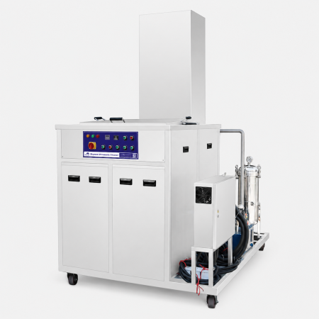 Máy rửa siêu âm 1 khoang có tự động nâng hạ, giũ